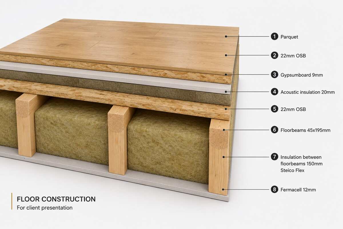 Timber floor construction
