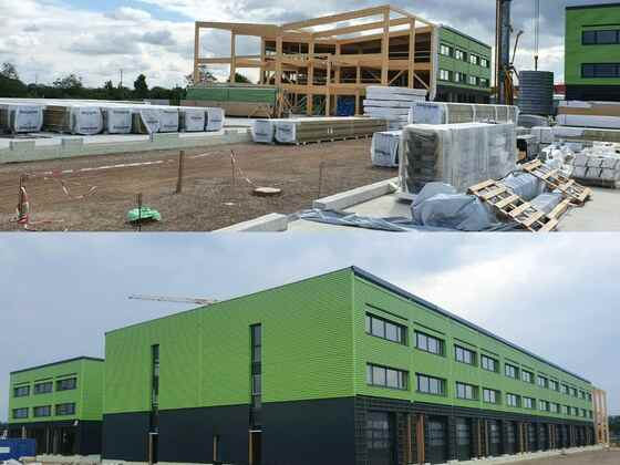 CLT commercial building