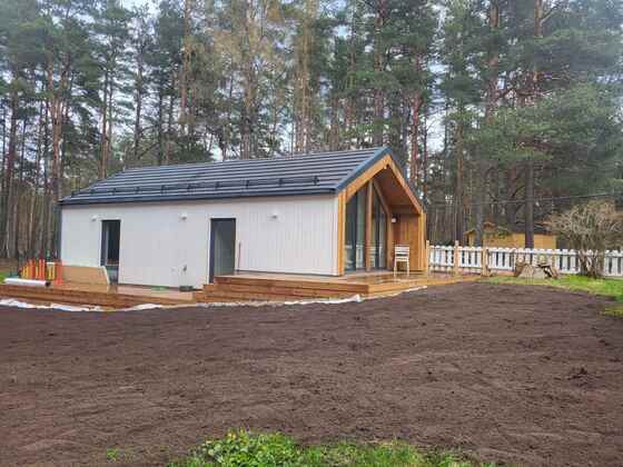 Compact Timber Home